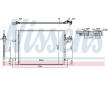 Kondenzátor, klimatizace NISSENS 940586