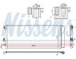 Kondenzátor klimatizácie NISSENS 940791