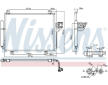 Kondenzátor klimatizácie NISSENS 940876