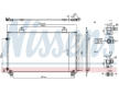 Kondenzátor, klimatizace NISSENS 940916