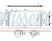Kondenzátor, klimatizace NISSENS 941011