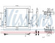 Kondenzátor, klimatizace NISSENS 941028