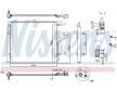 Kondenzátor, klimatizace NISSENS 941184
