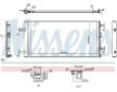 Kondenzátor, klimatizace NISSENS 941344