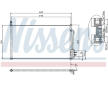 Kondenzátor, klimatizace NISSENS 94432