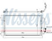 Kondenzátor, klimatizace NISSENS 94939
