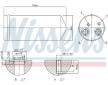 Susarna, klimatizace NISSENS 95139