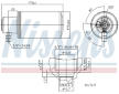 Susarna, klimatizace NISSENS 95229