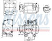 Hrdlo skrtici klapky NISSENS 955080