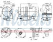 Susarna, klimatizace NISSENS 95520