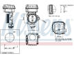 Hrdlo skrtici klapky NISSENS 955206