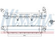Chladič turba NISSENS 961242