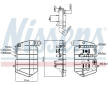 Vyrovnávací nádoba, chladicí kapalina NISSENS 996042
