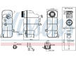 Vyrovnávací nádoba, chladicí kapalina NISSENS 996195