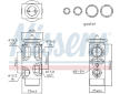 Expanzný ventil klimatizácie NISSENS 999321