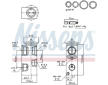 Expanzní ventil, klimatizace NISSENS 999389