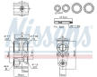 Expanzní ventil, klimatizace NISSENS 999432