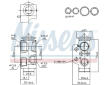 Expanzní ventil, klimatizace NISSENS 999485