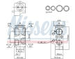 Expanzní ventil, klimatizace NISSENS 999486