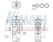 Expanzní ventil, klimatizace NISSENS 999554
