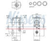 Expanzní ventil, klimatizace NISSENS 999557