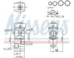 Expanzní ventil, klimatizace NISSENS 999565