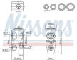 Expanzný ventil klimatizácie NISSENS 999572