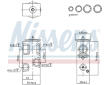 Expanzní ventil, klimatizace NISSENS 999574