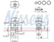 Expanzní ventil, klimatizace NISSENS 999578