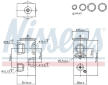 Expanzní ventil, klimatizace NISSENS 999580