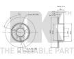 Brzdový kotouč NK 203609