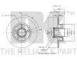 Brzdový kotouč NK 203658