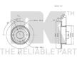 Brzdový kotouč NK 204553