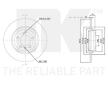 Brzdový kotouč NK 2047117