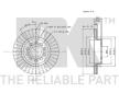 brzdové kotouče přední Octávia II 1ZF, 1ZM 280mm  NK