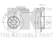 Brzdový kotouč NK 209930