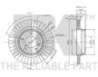 Brzdový kotouč NK 311541