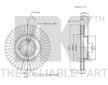 Brzdový kotouč NK 314583