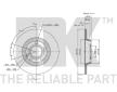 Brzdový kotouč NK 314767