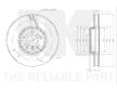 Brzdový kotouč NK 3415108