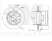 Brzdový kotouč NK 3415114