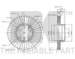 Brzdový kotouč NK 341544