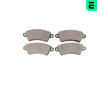 Sada brzdových destiček, kotoučová brzda OPTIMAL 10388