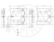 Sada brzdových destiček, kotoučová brzda OPTIMAL 10482