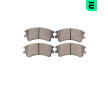Sada brzdových destiček, kotoučová brzda OPTIMAL 12163