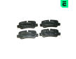 Sada brzdových destiček, kotoučová brzda OPTIMAL 12230