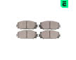 Sada brzdových destiček, kotoučová brzda OPTIMAL 12360