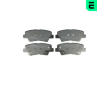 Sada brzdových destiček, kotoučová brzda OPTIMAL 12560