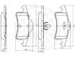 Sada brzdových destiček, kotoučová brzda OPTIMAL 12566