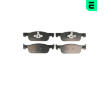 Sada brzdových destiček, kotoučová brzda OPTIMAL 12699
